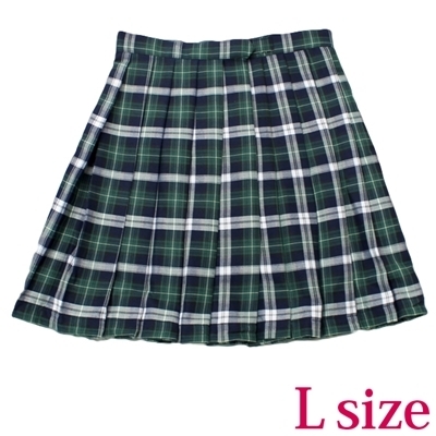 �|�P�b�g�t���̃`�F�b�N���v���[�c�X�J�[�g�P�i�@�΁~���@�k�T�C�Y�i�R�X�`���[���j